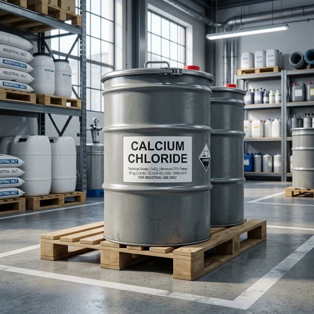 Calcium Chloride Commercial Product Export - chemicals
