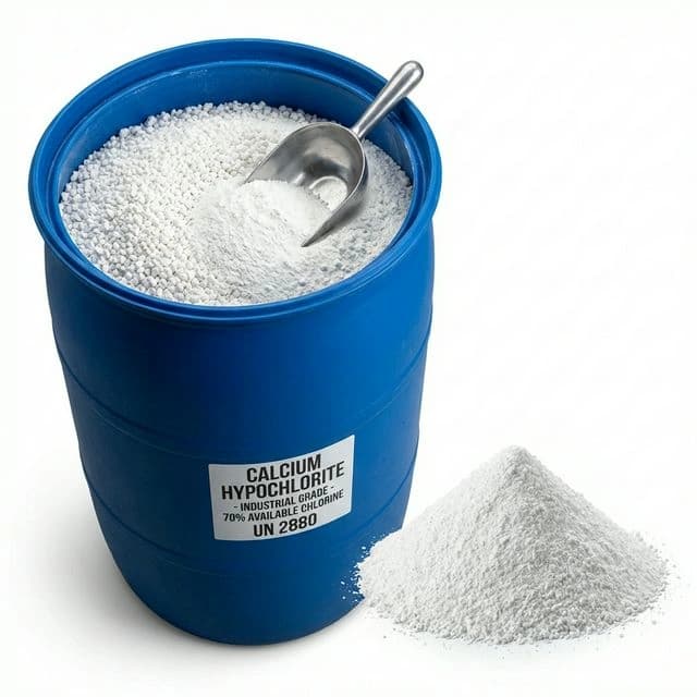 Calcium Hypochlorite Commercial Product Export - chemicals